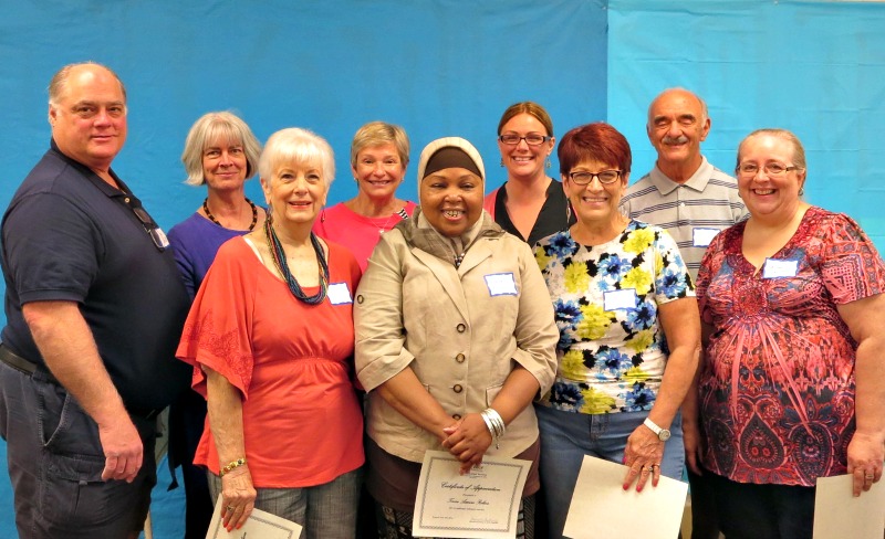 Vita literacy tutors were honored at the celebration.